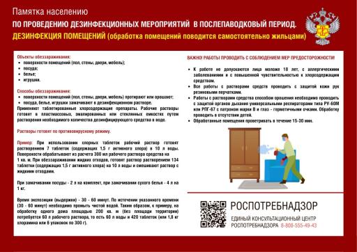 Дезинфекция помещений