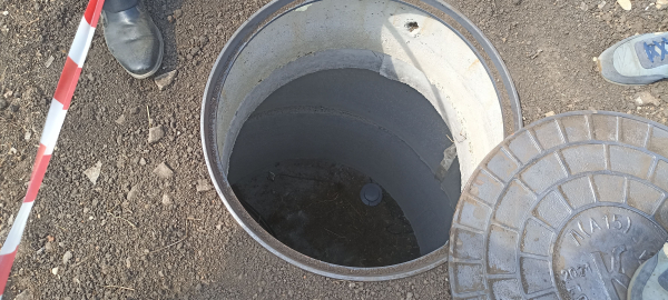 Завершены работы по устройству водопроводной сети по ул. Жигулевская от уч.1А до уч. 27 в селе Ермаково